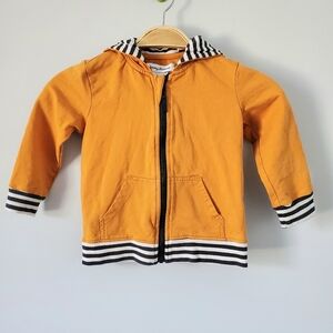 Tommy Bahama Toddler Boy's Full-Zip Hoodie w/ Tiger Stripes & Ears Sz 18M EUC